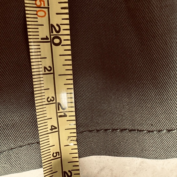 White House Black Market Army Green Utility Cropped Jacket Sz 8 - Picture 15 of 16